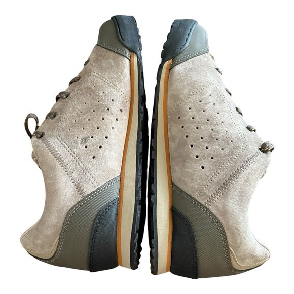 Eddie Bauer Mens Highland Sneaker 11.5 Gray Suede Lace Up New With Defects - Picture 8 of 11